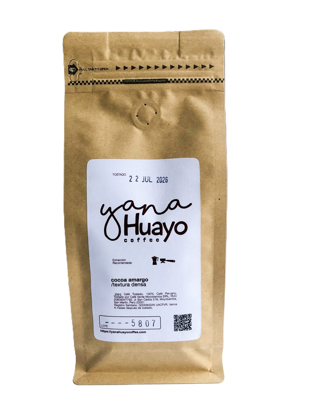YanaHuayo Blend (Buy 4 Bags and Save!) - 1 kg Total - Super Fresh, Single Estate Coffee from Amazonas
